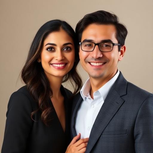 James & Priya R.